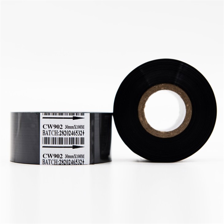 Japan Hot Foil Wax Resin Color Thermal Ribbon 127mm For Plastic Abs And Textile