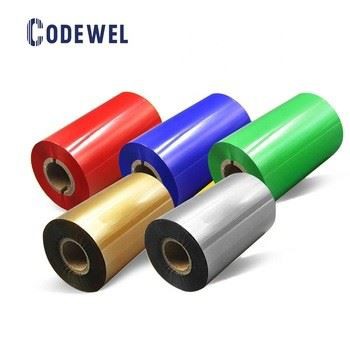 Thermal Transfer Barcode Ribbon Wax Resin For Barcode Label Printer
