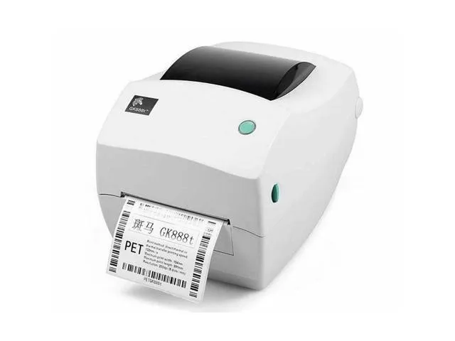 Zebra Printer Model：GK888 TLP2844